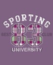 Sporting university design