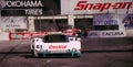 Sportive Le Mans Castrol car during TWR JAGUAR rally competition