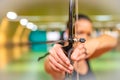 sports archery at the shooting range, competition for the most points to win the cup Royalty Free Stock Photo