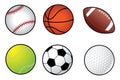 Sports ball collection