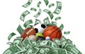 Sports Bet Royalty Free Stock Photo