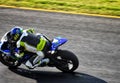 Sports bike racing in Sydney race track Royalty Free Stock Photo