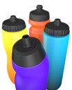 Sports Bottle Set 3d Models