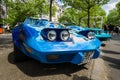 Sports car Chevrolet Corvette Stingray Coupe Steppenwolf, 1973. Royalty Free Stock Photo