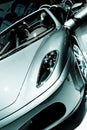 Sports car detail Royalty Free Stock Photo