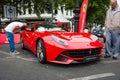 Sports car Ferrari F12berlinetta (since 2012) Royalty Free Stock Photo