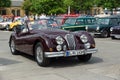 A sports car Jaguar XK140 Roadster Royalty Free Stock Photo