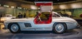 Sports car Mercedes-Benz 300 SL Gullwing coupe, 1955. Royalty Free Stock Photo