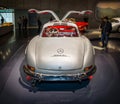 Sports car Mercedes-Benz 300 SL Gullwing coupe, 1955. Royalty Free Stock Photo