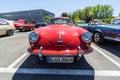 Sports car Porsche 356B Coupe.