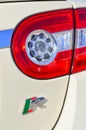 Sports car tail light Royalty Free Stock Photo