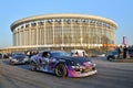 Sports cars T800 team at the start of the CCM at the World Car s