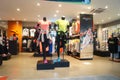 Sports clothes and sports shoes sales shop