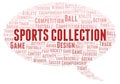 Sports Collection word cloud