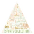 Sports Collection word cloud