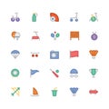 Sports Colored Vector Icons 7