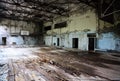 Sports complex in the abandoned city of Pripyat