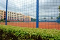 Tennis courts in the park Stromovka in Prague