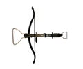 Sports black crossbow on a white background