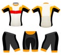 Sports cycling vest style Royalty Free Stock Photo