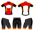 Sports cycling vest Royalty Free Stock Photo