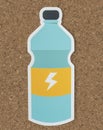 Sports drink energy beverage icon