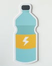 Sports energy drink beverage icon