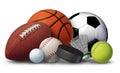 Sports Equipment Royalty Free Stock Photo