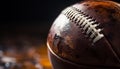 Sports equipment baseball, glove, ball, bat, competition, success, fun, playing field generated by AI Royalty Free Stock Photo