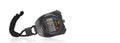 Sports equipment - Black Stopwatch reflection Royalty Free Stock Photo