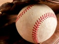 Sports Equipment old Baseball background texture Royalty Free Stock Photo