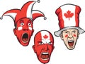 Sports fans from Canada