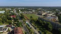 Sports Field In Konskie Boisko Aerial View Poland