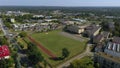 Sports Field In Konskie Boisko Aerial View Poland