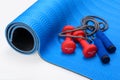 Sports Fitness Accessories Dumbell and Skipping rope