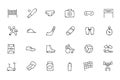 Sports Hand Drawn Doodle Icons 3 Royalty Free Stock Photo