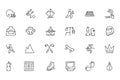 Sports Hand Drawn Doodle Icons 6 Royalty Free Stock Photo