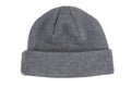 Sports hats knitted gray