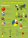 Sports Infographics Set