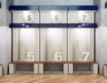 Sports Locker Room