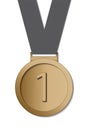 Sports medals 1st