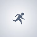 Sports mode, vector best flat icon