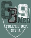 Sports number design