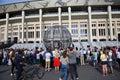 Sports performance in Luzhniki. Moscow City Day 871st anniversary celebration