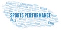 Sports Performance word cloud