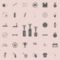 sports prize-winners icon. Detailed set of Sport icons. Premium quality graphic design sign. One of the collection icons for websi