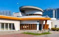 Sports and Recreation center of Warsaw University at Banacha and Zwirki i Wigury street in Mokotow district of Warsaw in Poland