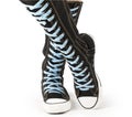 Sports shoes - high top knee sneakers Royalty Free Stock Photo