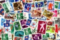 Sports. Soviet postage stamps