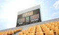 Sports Stadium Scoreboard Royalty Free Stock Photo